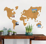 Cork Map Pinboard - Image 1