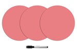 Coral Dry Erase Dot Decals - Image 2