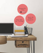 Coral Dry Erase Dot Decals - Image 1