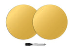 Gold Foil Dry Erase Dot Decals - Image 2