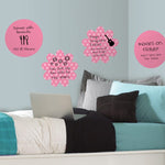 Daisy Pink Dry Erase Shape - Image 1