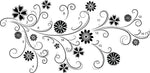 Floral Silhouette Wall Art Kit - Image 2