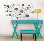 Floral Silhouette Wall Art Kit - Image 1