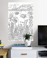The Reef Coloring Wall Decal - Image 2