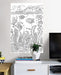 The Reef Coloring Wall Decal - Window Film World