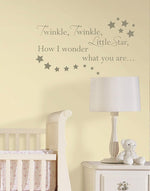 Twinkle, Twinkle - Wall Decal Quotes - Image 1