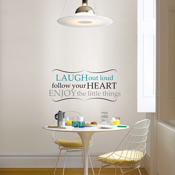 Laugh Out Loud - Wall Decal Quotes