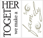Together Wall Quote - Image 3