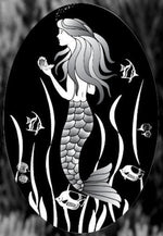 Oval Mermaid | (Static Cling ) - Image 16
