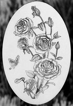 Oval Rose  | (Static Cling ) - Image 6