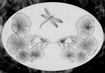 Oval Morning Glory Horizontal | Static Cling - Image 1