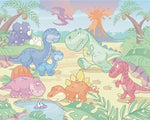 Baby Dino World Wall Mural | (Adhesive) - Image 2