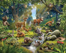 Animals Of The Forest Wall Mural - Window Film World