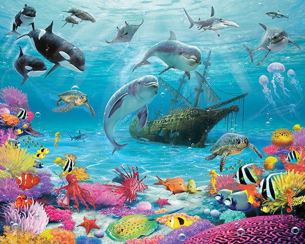 Sea Adventure Wall Mural - Window Film World