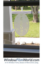 Oval  Welcome | (Static Cling) - Image 10
