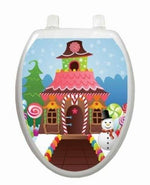 Christmas Candy House Toilet Tattoos - Image 1