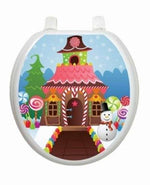 Christmas Candy House Toilet Tattoos - Image 2