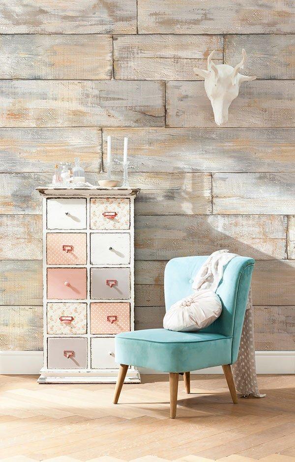 Shabby Chic Wall Mural