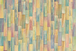 Painted Wood Wall Mural - Image 2