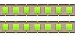 Cairo | Stained Glass Border (Static Cling) - Image 1