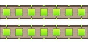 Cairo | Stained Glass Border (Static Cling)