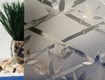 Cut Glass Bamboo Privacy Window Film - Image 1
