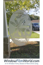 Oval Dragonfly Scene | (Static Cling) - Image 4
