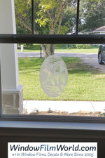 Oval Dragonfly Scene | (Static Cling) - Image 5