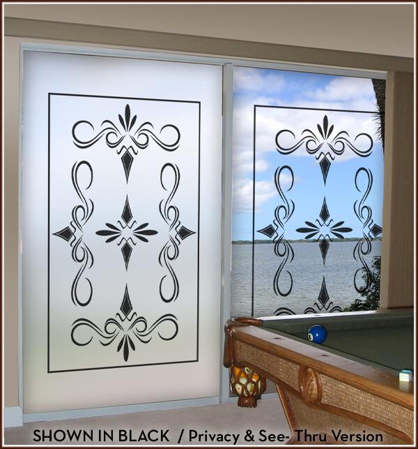 South Beach | Privacy and See- Through Window Film (Static Cling) - Window Film World