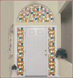 Savannah Stained Glass | Privacy Window Film (Static Cling) - Image 4