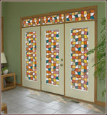 Savannah Stained Glass | Privacy Window Film (Static Cling) - Image 1
