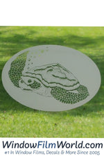 Oval Sea Turtle  | (Static Cling ) - Image 4