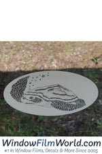 Oval Sea Turtle  | (Static Cling ) - Image 5